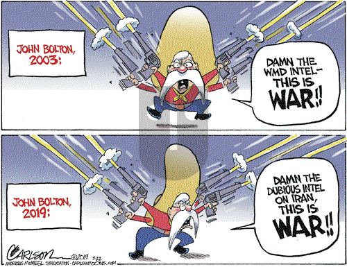 Stuart Carlson on Wednesday May 22, 2019 Comic Strip