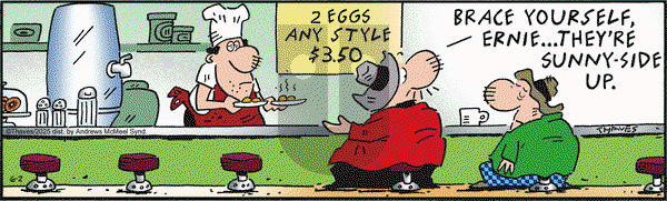 Frank and Ernest on Monday June 2, 2025 Comic Strip