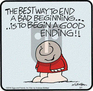 Ziggy on Saturday September 7, 2019 Comic Strip
