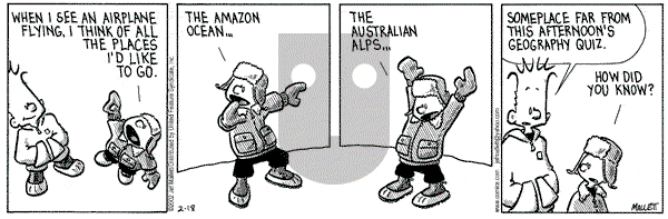 Frazz on Monday February 18, 2002 Comic Strip