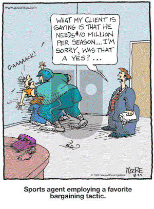 In the Bleachers - Wednesday August 22, 2007 Comic Strip