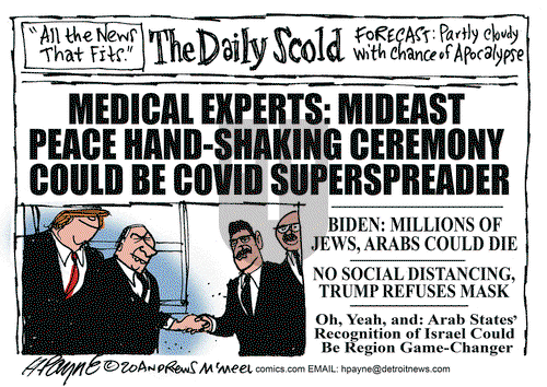 Henry Payne on Thursday September 17, 2020 Comic Strip