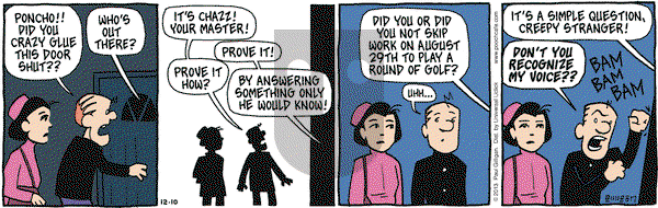 Pooch Cafe on Tuesday December 10, 2013 Comic Strip