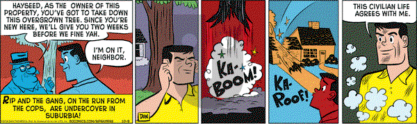 Rip Haywire on Thursday October 9, 2014 Comic Strip