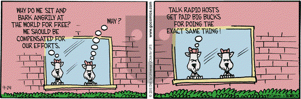 Grand Avenue on Thursday September 24, 2015 Comic Strip