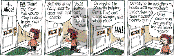 Cul de Sac on Saturday December 10, 2011 Comic Strip
