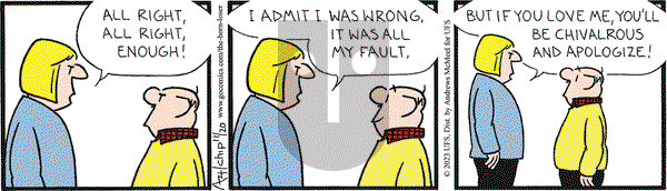 The Born Loser on Monday November 20, 2023 Comic Strip