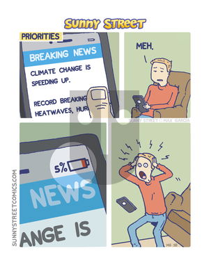 Sunny Street on Tuesday April 2, 2019 Comic Strip