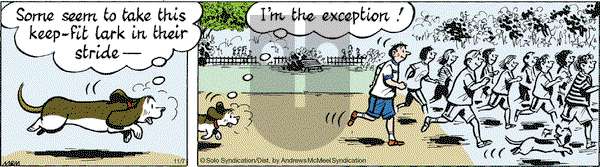 Fred Basset on Tuesday November 7, 2017 Comic Strip