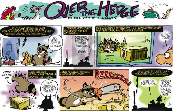 Over the Hedge on Sunday January 20, 2019 Comic Strip