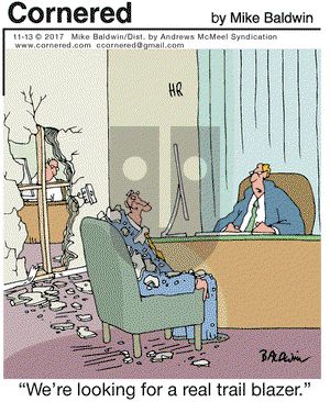 Cornered on Monday November 13, 2017 Comic Strip