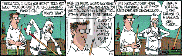 Monty on Thursday August 8, 2013 Comic Strip