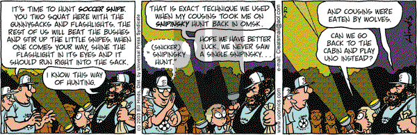Cleats on Wednesday July 30, 2003 Comic Strip