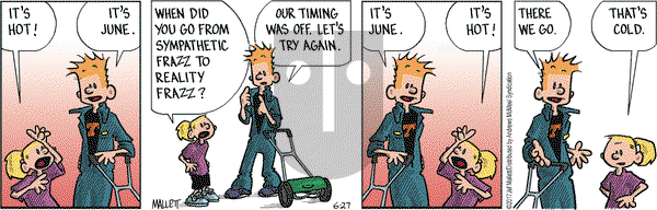 Frazz - Tuesday June 27, 2017 Comic Strip
