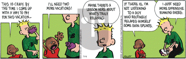 Frazz on Saturday July 9, 2005 Comic Strip