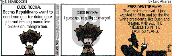 La Cucaracha on Wednesday December 3, 2014 Comic Strip