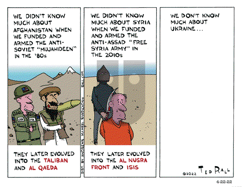 Ted Rall - Friday April 22, 2022 Comic Strip