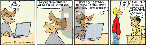 Arlo and Janis on Sunday January 18, 2009 Comic Strip