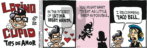 La Cucaracha on Thursday February 17, 2011 Comic Strip