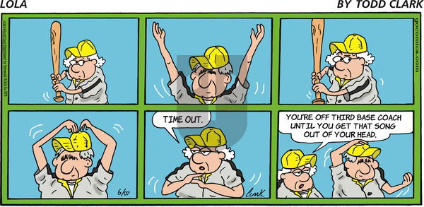 Lola on Sunday June 7, 2015 Comic Strip