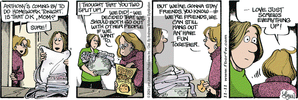 For Better or For Worse - Monday November 11, 2024 Comic Strip