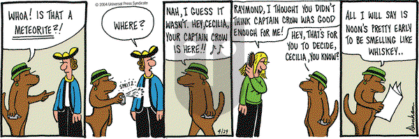 Overboard on Thursday April 29, 2004 Comic Strip