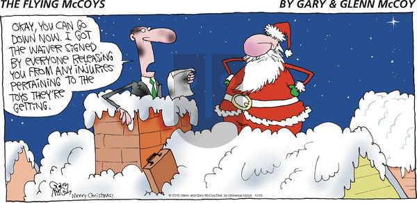 The Flying McCoys on Sunday December 25, 2016 Comic Strip