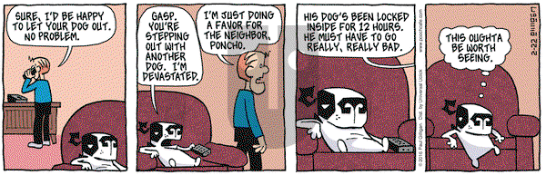 Pooch Cafe on Monday February 22, 2016 Comic Strip