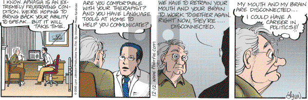 For Better or For Worse - Tuesday December 12, 2006 Comic Strip