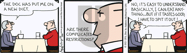 The Born Loser - Wednesday October 20, 2021 Comic Strip