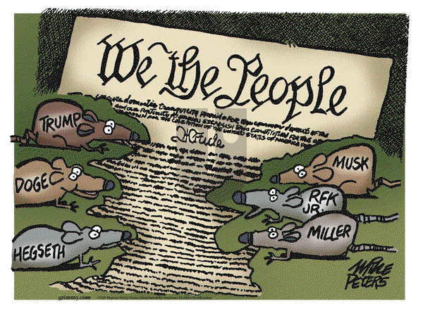 Mike Peters on Wednesday April 23, 2025 Comic Strip