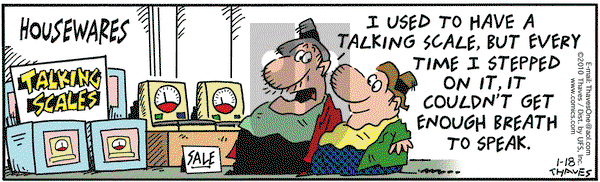 Frank and Ernest - Monday January 18, 2010 Comic Strip