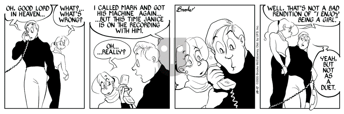 9 Chickweed Lane - Monday October 17, 2005 Comic Strip