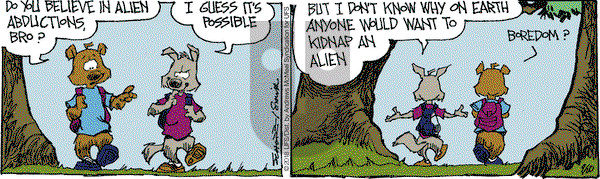 The Grizzwells on Thursday September 20, 2018 Comic Strip