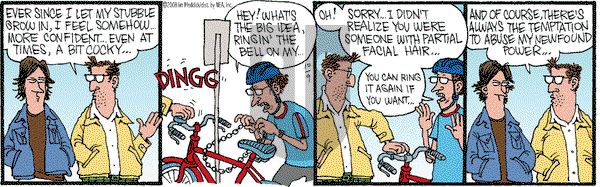 Monty on Thursday October 9, 2008 Comic Strip