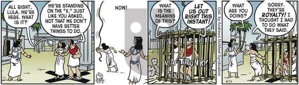 Alley Oop on Monday April 13, 2020 Comic Strip