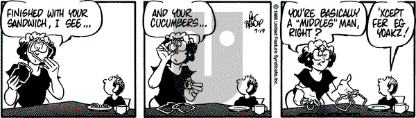 Rose is Rose on Saturday July 19, 1986 Comic Strip