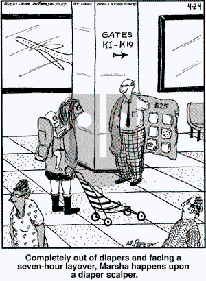 Close to Home on Tuesday April 24, 2007 Comic Strip