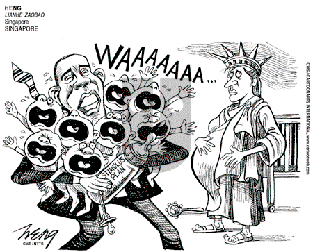 ViewsAmerica on Sunday February 22, 2009 Comic Strip