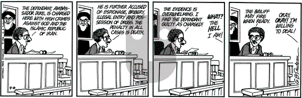 Doonesbury on Thursday September 6, 1979 Comic Strip
