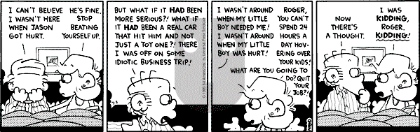 FoxTrot on Saturday July 3, 1999 Comic Strip