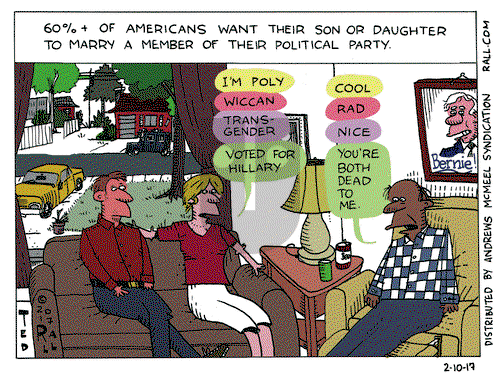 Ted Rall on Friday February 10, 2017 Comic Strip