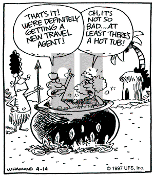 Reality Check on Monday April 14, 1997 Comic Strip