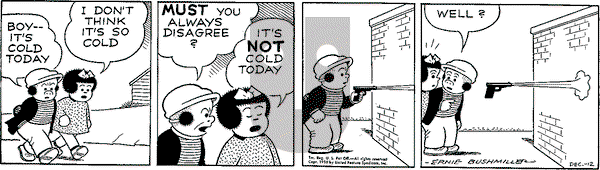 Nancy Classics on Wednesday December 18, 2024 Comic Strip