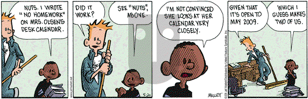 Frazz on Friday May 20, 2011 Comic Strip
