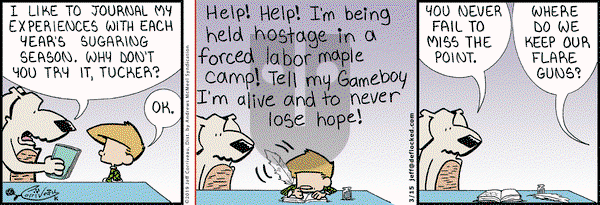 DeFlocked on Friday March 15, 2019 Comic Strip