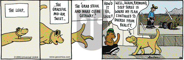 Overboard on Tuesday July 14, 2015 Comic Strip