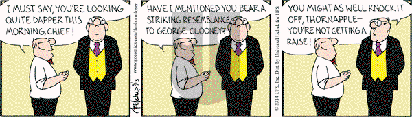 The Born Loser on Thursday March 13, 2014 Comic Strip
