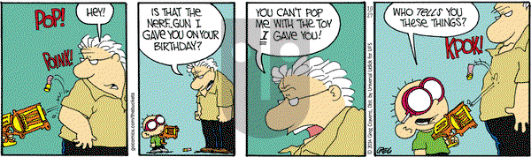 The Buckets on Monday October 27, 2014 Comic Strip
