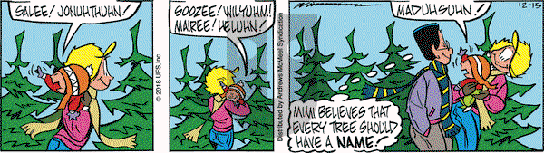 Rose is Rose on Saturday December 15, 2018 Comic Strip